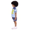 thumbnail image 5 of Monster Jam Toddler Boys Short Sleeve Football Tee and Shorts Set, 2 Piece, Sizes 12M-5T, 5 of 10