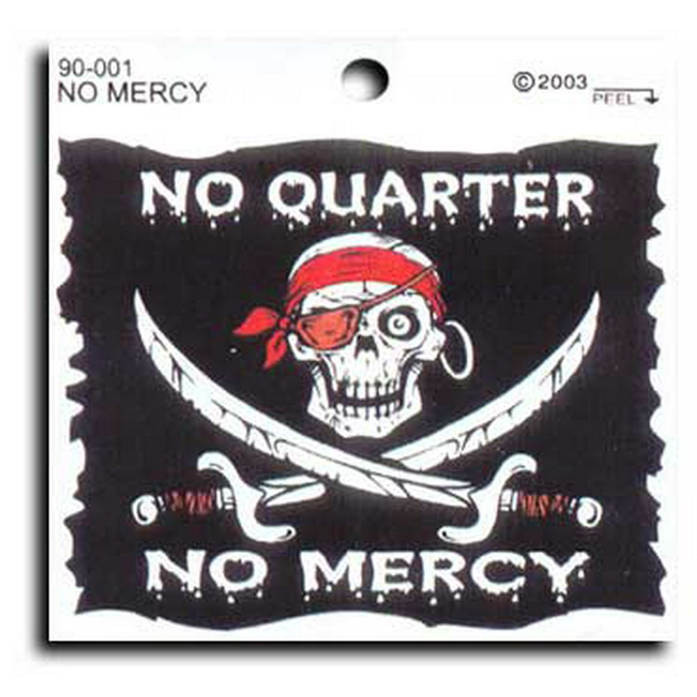 No Quarter No Mercy Decal