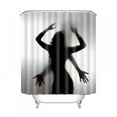 thumbnail image 1 of Halloween Shower Curtain Decoration  Horror Bathroom Props  Bloody Hands Pattern  Halloween Decoration Props, 1 of 7