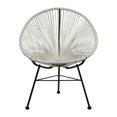 thumbnail image 1 of Plata Import - Chaise Acapulco Wire blanche pour Adultes, 1 of 1