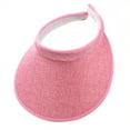 thumbnail image 1 of Chapeau de Mode pour Femmes Couleur Unie Chapeau de Protection Solaire Extérieur, 1 of 2