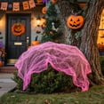 thumbnail image 5 of putnchl Halloween Decorative Roving Multi-color Holes Can Be Customized Hanging Cloth Pieces Halloween Haunted House Party Supplies Outdoor Props, 5 of 5