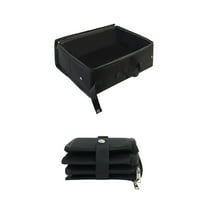 Uutvmp Collapsible Travel Cat Litter Carrier, Portable Waterproof Cat Travel Litter Box, Leak Proof Cat Litter Box, Collapsible Toilet Tray Carrier for Small Medium Cats