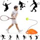 thumbnail image 2 of Tennis Training Ball With String Self Practice Training Tool For Tennis Beginner2pcs-green Yaju, 2 of 5