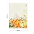 thumbnail image 3 of Autumn-Themed Kitchen Towels Set of 4, Cozy Maple Pumpkin Design, Absorbent Soft Tea Towels for Farmhouse Decor, 3 of 3