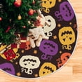thumbnail image 5 of Coolnut Halloween Christmas Tree Skirt Halloween Tree Skirt, for Holiday Party Home Christmas Day Ornaments36", 5 of 6