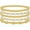 Style 4, variant on Gold Bracelets for Women Pearl Bracelet Gold Bracelet Stack Beaded Bracelets for Women 14K Gold Plated Stretch Bead Ball Bracelet Sets Jewelry for Christmas Birthday Gifts