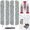 AB, variant on 12100Pcs Silver Clear Rhinestones for Crafting with B7000 Jewelry Glue, 2 Boxes Resin Flatback Crystals Diamonds for Bedazzling Crafts DIY Clothing Shoes，Gems for Nail Art Makeup