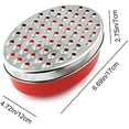 thumbnail image 4 of Cheese Grater Two Side Vegetable Slicer Stainless Steel Potato Shredder with Container Use for Carrots Cucumbers Onion Potato$$Home Decor, Kitchen, & Other, 4 of 7