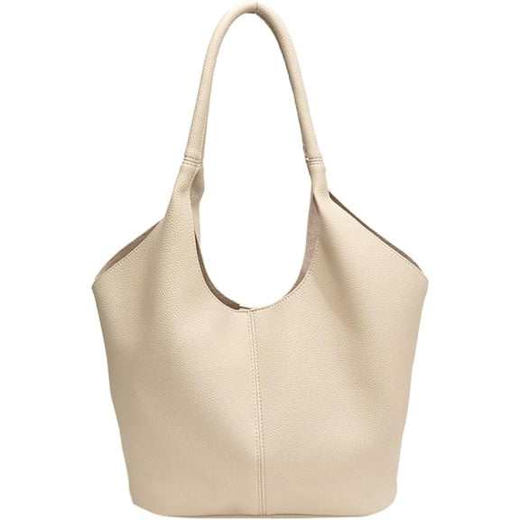 HLSOHJP Shoulder Bag for Women Soft PU Leather Casual Trendy Handbags Tote Bag Purses For Everyday Use