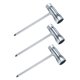 thumbnail image 1 of Uxcell 3-Pack Llave de Motosierra Scrench 13mm por 19mm Combinación de Destornillador y Llave de Acero 1.4mm Destornillador Torx Llave T Tono Plateado, 1 of 1