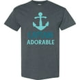 thumbnail image 3 of Inktastic Captain Adorable, Boat Anchor, Sailor, Sailing T-Shirt, 3 of 5