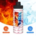 thumbnail image 5 of Pofeuu Flamingo Print 18oz Sports Insulated Kettle Stainless Steel Vacuum Water Bottle Leakproof Sport Flask, 5 of 7