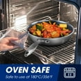 thumbnail image 5 of Innerwell 6 Piece Stainless Steel Frying Pan Cookware Set Non-stick with Lid Stay Cool Handle Omelette Skillet Works with Induction, 5 of 6