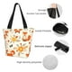 thumbnail image 4 of Disketp Flower Fox for Women’s Casual Shoulder Tote Bag Cross-body Handbags for Shopping, Travel and Daily Use, 4 of 6