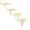 A*1+B*1+C*1+D*1, variant on 4PCS Graduation Cake Topper, Clearance, Gold Acrylic Cake Topper Congrats Grad You Did It Congratulations 4 Design Table Centerpiece Sticks Grad Party Food Appetizer Picks for Cakes Decor Supplies