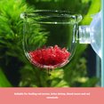 thumbnail image 6 of 4Pcs Fish Tank Glass Feeders Bait Aquarium Feeders Aquarium Food Feeding Cups, 6 of 6