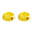 thumbnail image 4 of Maytalsory Environmentally Friendly Choice For Pet S Feeding Plastic Dog Bowl And Multiple yellow small size 2Set, 4 of 6