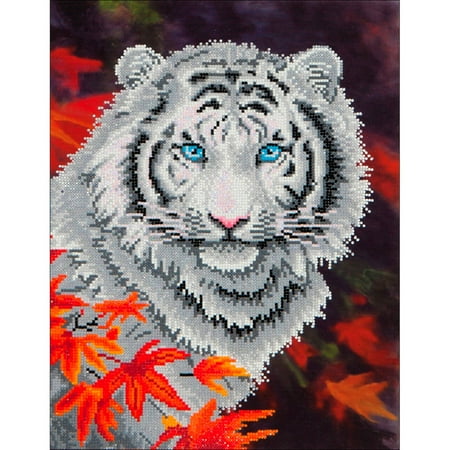 Faceted Tiger - Diamond Dotz Diamond Embroidery Facet Art Kit, 17.25