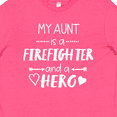 thumbnail image 4 of Inktastic My Aunt is a Firefighter and a Hero Youth T-Shirt, 4 of 5
