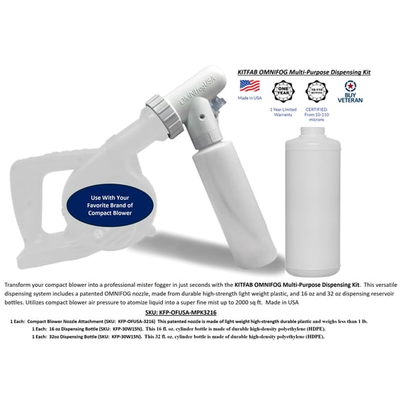 KITFAB Omnifog Multi-Purpose Dispensing Kit
