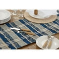 thumbnail image 2 of Saro Lifestyle Dual-Tone Striped Woven Table Runner, 2 of 5