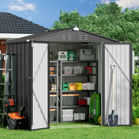 Lofka Outdoor Storage Shed, $140 (was $240) at Walmart
