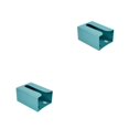 thumbnail image 4 of Ounissouiy Dispensador de papel higiénico para el hogar, oficina, Hotel, papel higiénico autoadhesivo montado en la pared, soporte para Verde 2piezas, 4 of 6