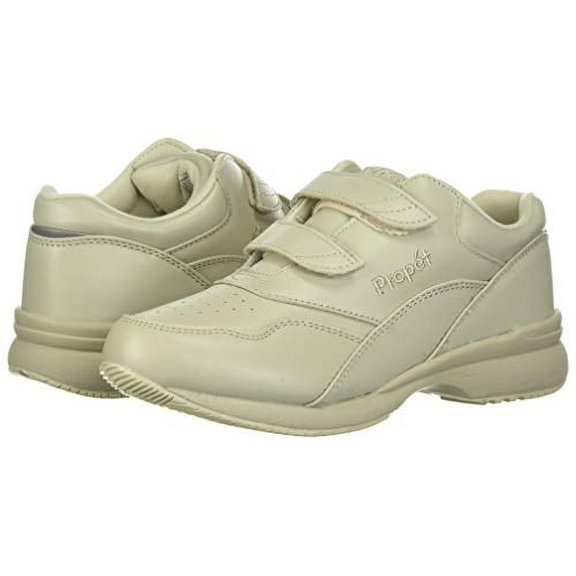 Propet Women's Tour Walker Strap Sneaker, Sport White