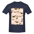 thumbnail image 4 of Bingfone Beagle Dog On Brown Men'S Loose Fit Short-Sleeve Pocket T-Shirt, 4 of 7