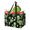 Multicolor 2, variant on Vintage Roses Reusable Grocery Bag, Large Foldable Grocery Totes Shopping Bag for Groceries, Blue Shopping Bags with Handles for Kitchen Trunk Picnic