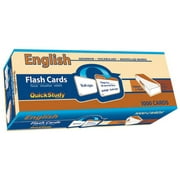 English Flash Cards (1000 Cards): A Quickstudy Reference Tool (Other)