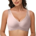 thumbnail image 1 of Product Category Bra - Women’s Comfortable Transparent Shoulder Strap Cordless Backless Spongeless With Convertible Straps, 1 of 5
