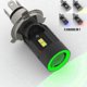 thumbnail image 1 of 1x Five Color Angel Eye Led H4 Car Headlight Hi-low Bulb Hs1 P43t Motorcycle Auto Plug&play Scooter Lamp White 6000k 12/24v, 1 of 4