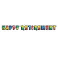 thumbnail image 2 of Happy Retirement Streamer, 5" x 5', (4/Pkg), 2 of 2
