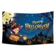 thumbnail image 1 of Tapestry Happys, diseño de bandera de Halloween, 90 x 150 cm, terileno, 1 of 1