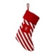 thumbnail image 3 of Calcetín navideño de punto, bolsita para dulces con forma de calcetín navideño, bolsa de regalo colgante para Signo M, 3 of 9