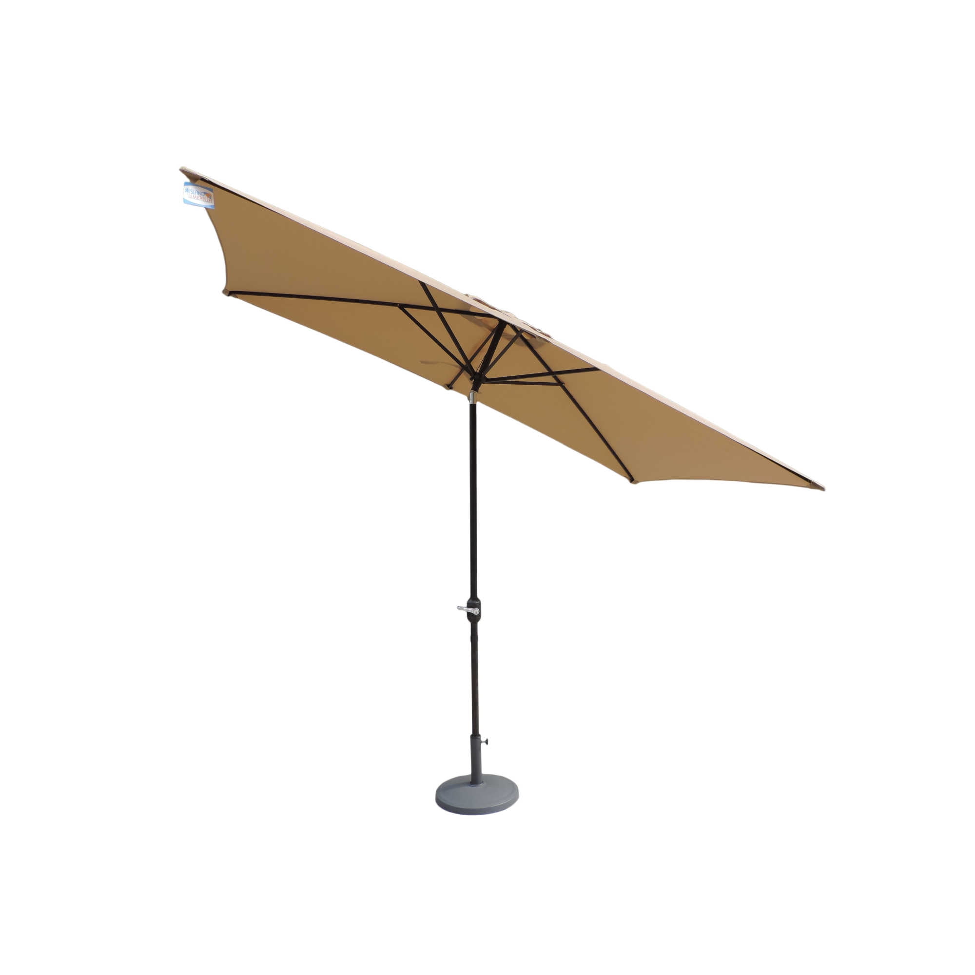 Island Umbrella Adriatic 6 5 Ft X 10 Ft Rectangular Market Umbrella In Olefin Walmart Com Walmart Com