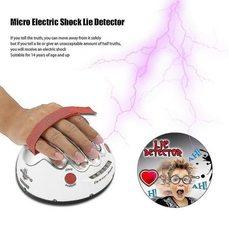 Polygraph Shocking Liar Micro Electric Shock Lie Detector Truth Game T