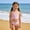 Red, variant on Girls Two Piece Swimsuits Cute Cherry Print Scoop Neck Bikini Sets Summer Beach Lightweight Comfy Soft Bathing Suits