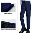 thumbnail image 4 of Boys' Suits Formal Tuxedo Slim Fit Boys Suit Set for Wedding Outfit Teen Boy Dress Clothes, 4 of 12
