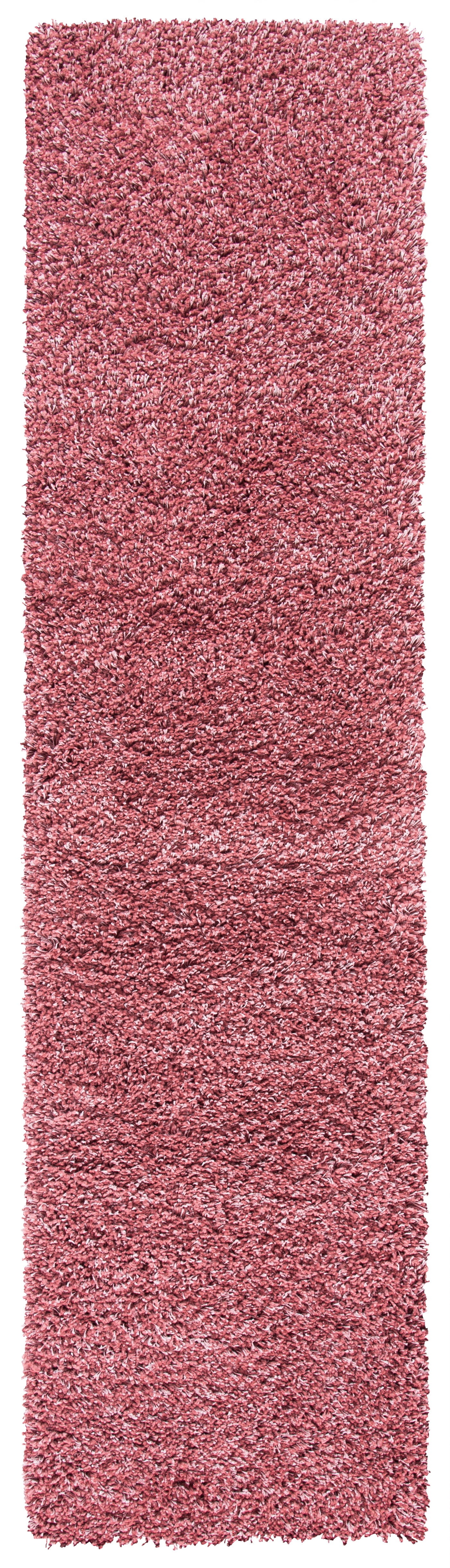SAFAVIEH California Plush Solid Shag Runner Rug, Rose, 2'3" x 13' - Modern Design, Rose, Non-Shedding & Easy Cleaning, Ultra Plush Thick Pile, Ideal for Living Room, Bedroom, Entryway, Hallway