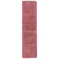 thumbnail image 2 of SAFAVIEH California Plush Solid Shag Runner Rug, Rose, 2'3" x 15' - Modern Design, Rose, Non-Shedding & Easy Cleaning, Ultra Plush Thick Pile, Ideal for Living Room, Bedroom, Entryway, Hallway, 2 of 11