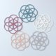 thumbnail image 3 of Agarraderas multiusos para cocina, diseño de flores huecas, silicona multiusos, 3 of 5
