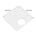 thumbnail image 3 of QualitChoice Charnière d'Armoire Porte Charnières de Placard Matériel de Réparation Accessoire 4 Pcs, 3 of 6