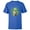 Royal, variant on Star Wars Yoda Lucky Shamrock St. Patrick’s Day - Short Sleeve T-Shirt for Kids - Customized-White