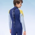 thumbnail image 3 of Traje subacuático de neopreno de una pieza para niños de 2,5 MM para nadar, bucear y surfear Tmvgtek Para Estrenar, 3 of 4