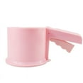 thumbnail image 1 of Yhmxh Kitchen Gadgets Cooking Gadgets Kitchen Gifts Home and Kitchen New Plastic Flour R Sieve Filter Baking Icing Sugar Powder Strainer Handle Screen Squeezing Screen Flour sieve, 1 of 8