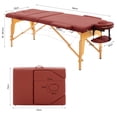 thumbnail image 4 of Cama de Masaje Onof  MB-001 Portatil SPA Profesional - Vino, 4 of 9
