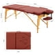 thumbnail image 4 of Cama de Masaje Onof  MB-001 Portatil SPA Profesional - Vino, 4 of 9